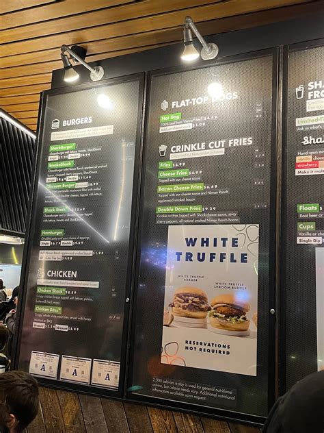 shake shack nyny hotel lv blvd menu|Shake Shack Las Vegas .